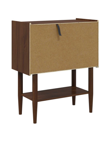 Tavolo consolle BILBAO Caramello scuro 80 x 40 x 95 cm