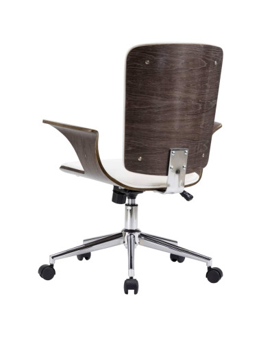 Sedie da Ufficio Girevoli 2 pz Similpelle 69 x 61 x 104 cm