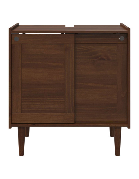 Armadio sottolavello BILBAO Caramello scuro 75 x 50 x 80 cm