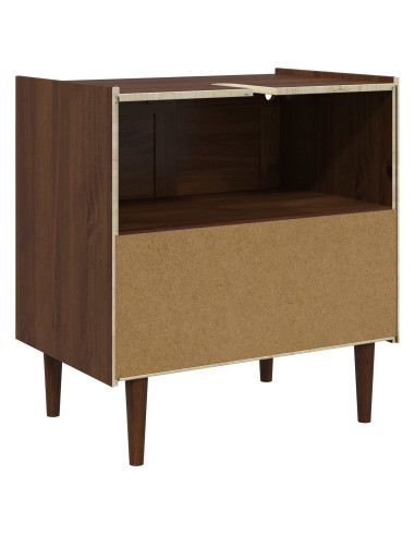 Armadio sottolavello BILBAO Caramello scuro 75 x 50 x 80 cm