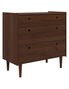 Cassettiera BILBAO Caramello scuro 90 x 45 x 89 cm 2