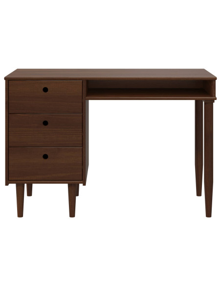 Scrivania BILBAO Caramello scuro 114 x 53 x 75 cm