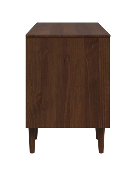 Scrivania BILBAO Caramello scuro 114 x 53 x 75 cm