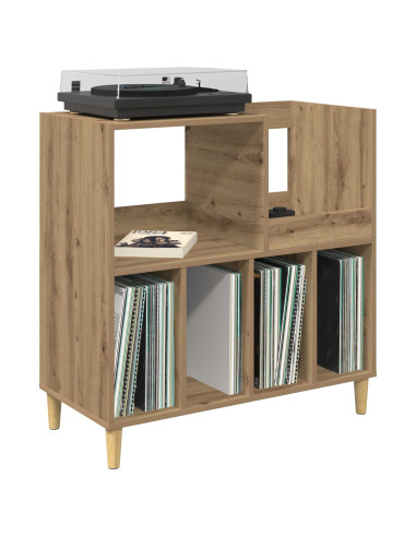 Supporto per giradischi Rovere Artigianale 82 x 39,5 x 82,5 cm