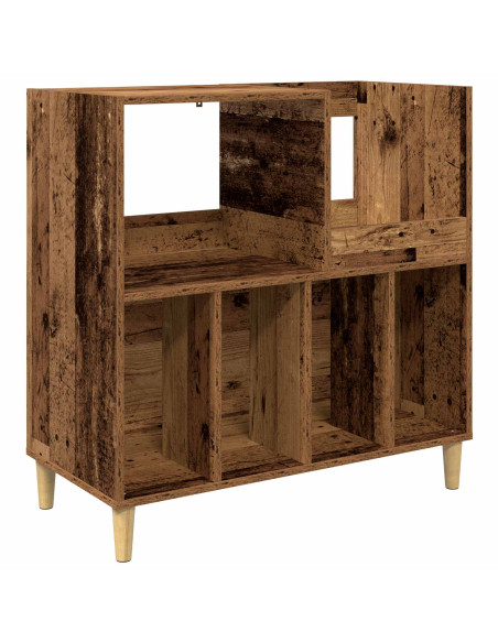 Supporto per giradischi Legno di quercia 82 x 39,5 x 82,5 cm