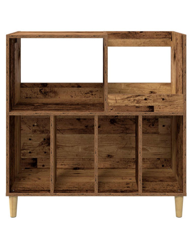 Supporto per giradischi Legno di quercia 82 x 39,5 x 82,5 cm