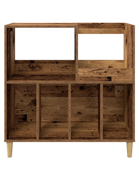 Supporto per giradischi Legno di quercia 82 x 39,5 x 82,5 cm