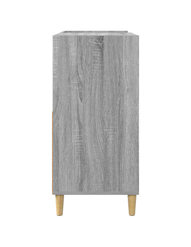 Supporto per giradischi Sonoma grigio 82 x 39,5 x 82,5 cm