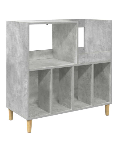 Supporto per giradischi Grigio Cemento 82 x 39,5 x 82,5 cm