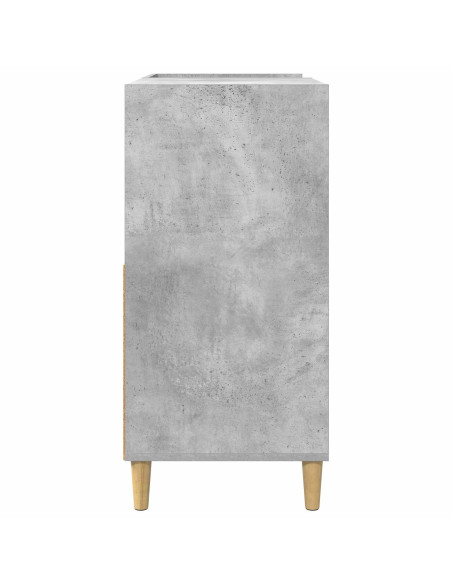 Supporto per giradischi Grigio Cemento 82 x 39,5 x 82,5 cm