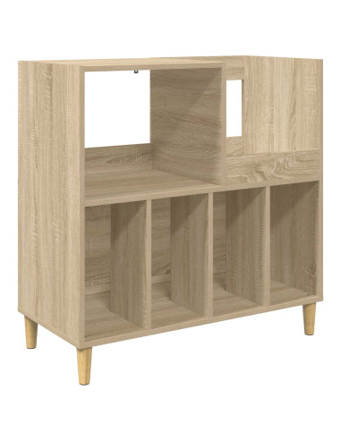 Supporto per giradischi Rovere Sonoma 82 x 39,5 x 82,5 cm