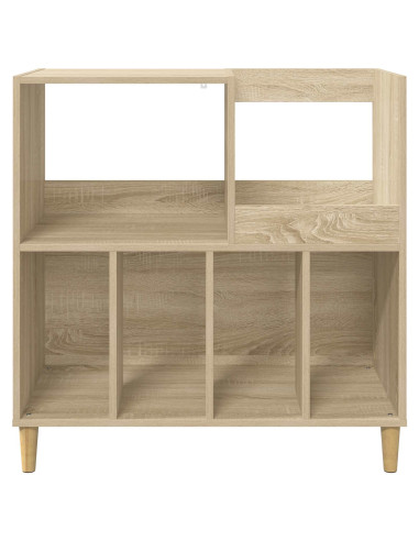 Supporto per giradischi Rovere Sonoma 82 x 39,5 x 82,5 cm