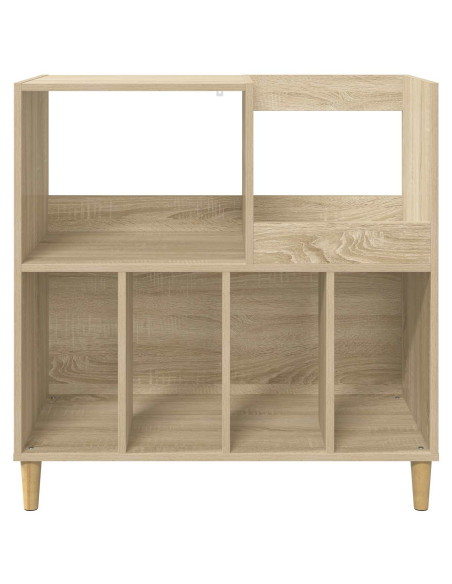 Supporto per giradischi Rovere Sonoma 82 x 39,5 x 82,5 cm