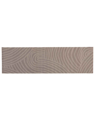 Tappeto da Cucina Scandinavo marrone 150 x 45 cm