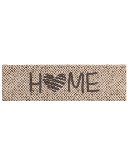 Tappeto da Cucina Beige Home 150 x 45 cm 100% Poliammide