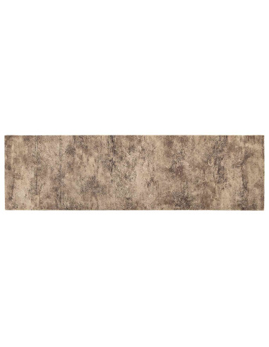Tappeto da Cucina Cemento marrone 180 x 60 cm 100% Poliammide