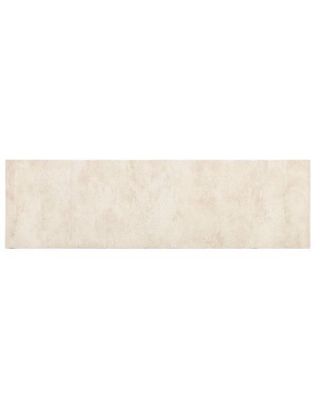 Tappeto da Cucina cemento crema 180 x 60 cm 100% Poliammide
