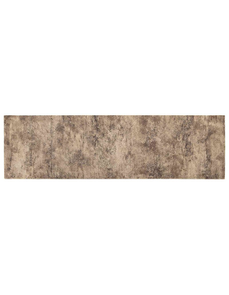 Tappeto da Cucina Cemento marrone 300 x 60 cm 100% Poliammide