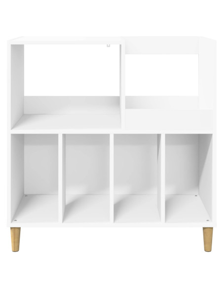 Supporto per giradischi Bianco 82 x 39,5 x 82,5 cm
