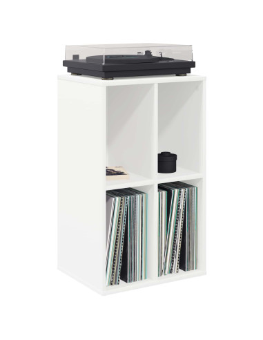 Mobile porta vinili Bianco 44,5 x 36,5 x 74,5 cm