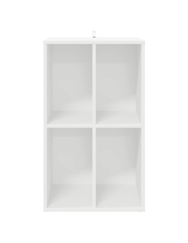 Mobile porta vinili Bianco 44,5 x 36,5 x 74,5 cm