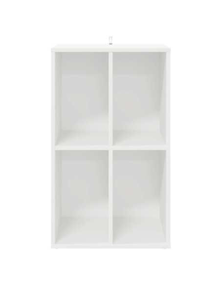 Mobile porta vinili Bianco 44,5 x 36,5 x 74,5 cm