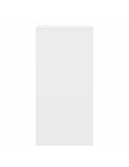 Mobile porta vinili Bianco 44,5 x 36,5 x 74,5 cm
