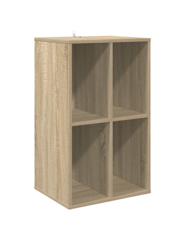 Mobile porta vinili Rovere Sonoma 44,5 x 36,5 x 74,5 cm