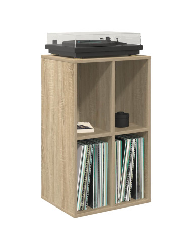 Mobile porta vinili Rovere Sonoma 44,5 x 36,5 x 74,5 cm