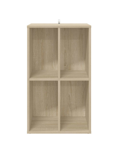 Mobile porta vinili Rovere Sonoma 44,5 x 36,5 x 74,5 cm