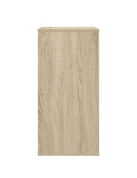 Mobile porta vinili Rovere Sonoma 44,5 x 36,5 x 74,5 cm