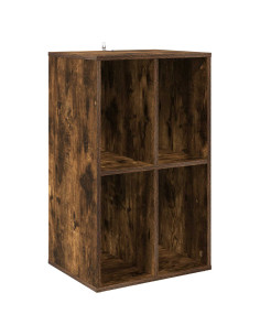 Mobile porta vinili Rovere Fumo 44,5 x 36,5 x 74,5 cm 2
