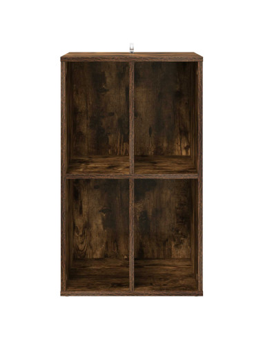 Mobile porta vinili Rovere Fumo 44,5 x 36,5 x 74,5 cm