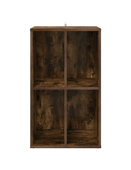 Mobile porta vinili Rovere Fumo 44,5 x 36,5 x 74,5 cm