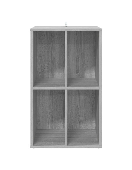 Mobile porta vinili Sonoma grigio 44,5 x 36,5 x 74,5 cm