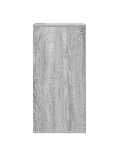 Mobile porta vinili Sonoma grigio 44,5 x 36,5 x 74,5 cm