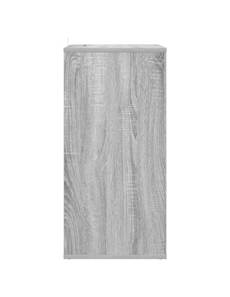 Mobile porta vinili Sonoma grigio 44,5 x 36,5 x 74,5 cm