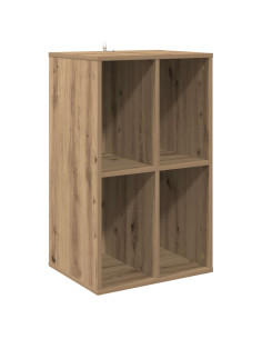 Mobile porta vinili Rovere Artigianale 44,5 x 36,5 x 74,5 cm 2
