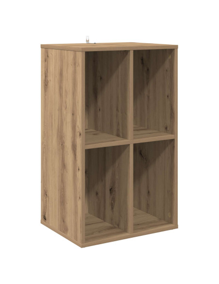 Mobile porta vinili Rovere Artigianale 44,5 x 36,5 x 74,5 cm