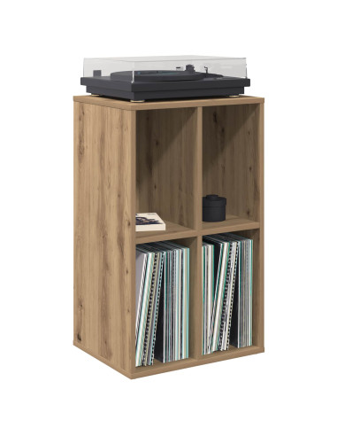 Mobile porta vinili Rovere Artigianale 44,5 x 36,5 x 74,5 cm