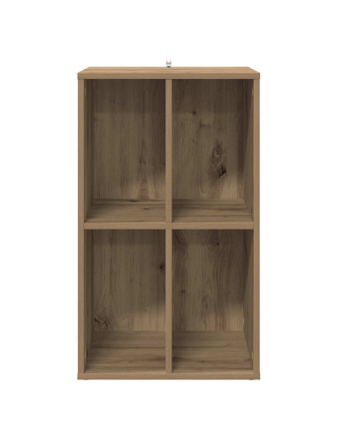 Mobile porta vinili Rovere Artigianale 44,5 x 36,5 x 74,5 cm