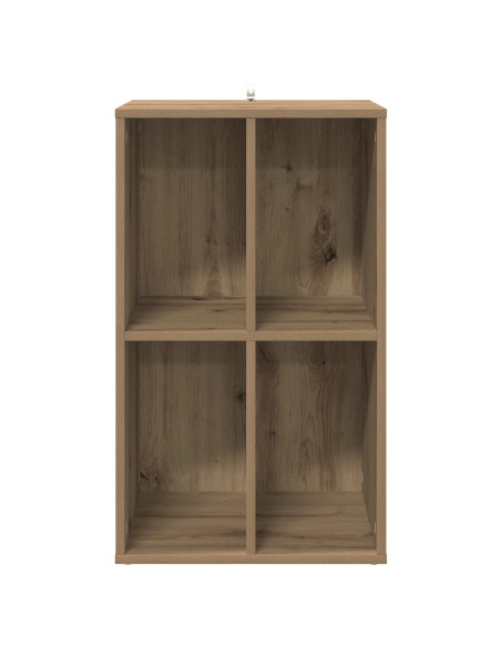 Mobile porta vinili Rovere Artigianale 44,5 x 36,5 x 74,5 cm