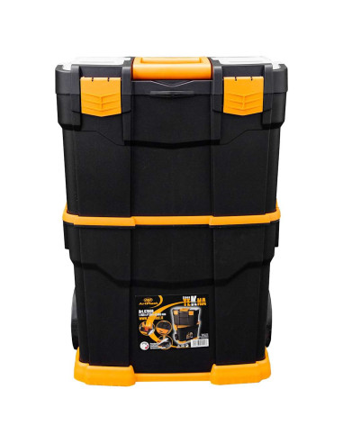 Cassetta degli Attrezzi con Ruote 460x280x677 mm in PP