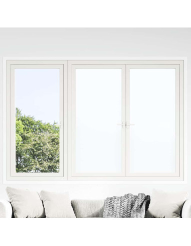 Pellicole Statiche Smerigliate Bianche 3pz in PVC