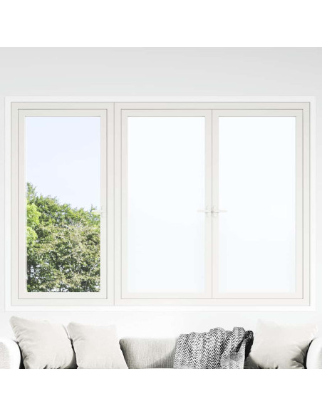 Pellicole Statiche Smerigliate Bianche 3pz in PVC