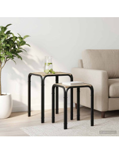 Tavolo laterale Rovere Sonoma 41 x 40 x 50 cm