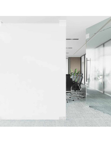 Pellicola statica per finestre Bianco Frosted 45 x 2000 cm PVC