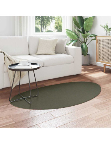 Tappeti per area HUARTE Verde foresta 80 x 150 cm Poliestere