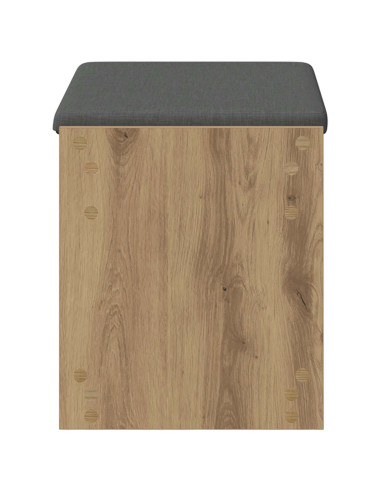 Panca per scarpe con cuscino Rovere Artigianale 63 x 38 x 45 cm