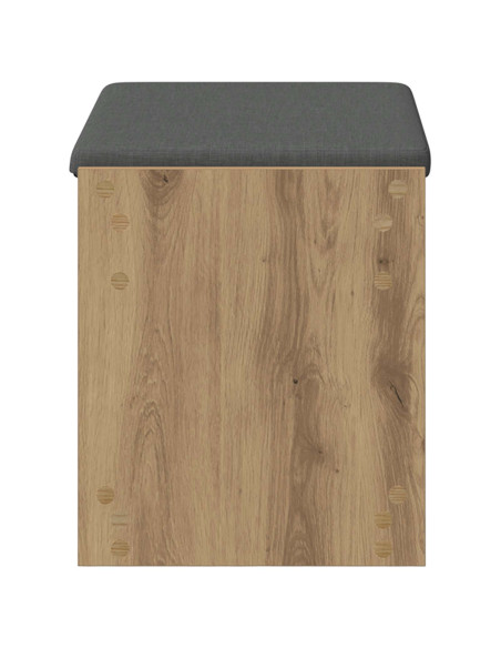 Panca per scarpe con cuscino Rovere Artigianale 63 x 38 x 45 cm